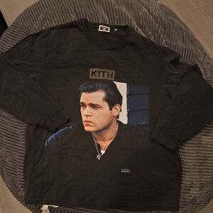 Kith Charcoal Graphic Long Sleeve Tee